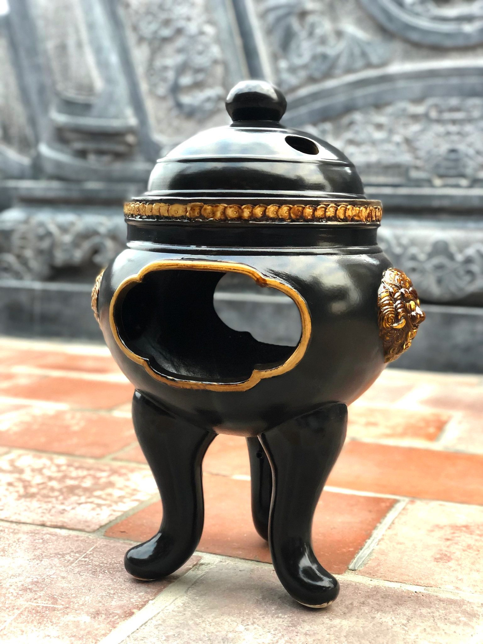 lư hóa vàng bát tràng
